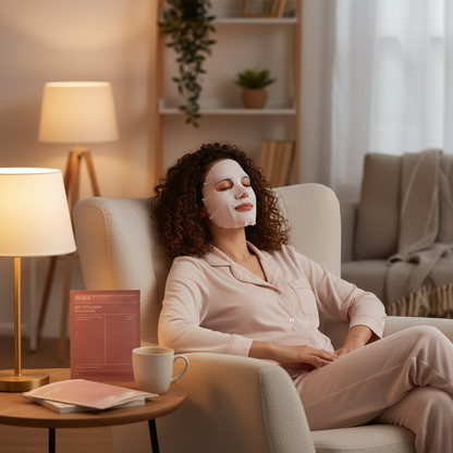 1/5/10PCs Bio Collagen Face Mask Shrink Pores Deep Hydrating Overnight Mask Moisturizing Refreshing Brightening Face Skin Care